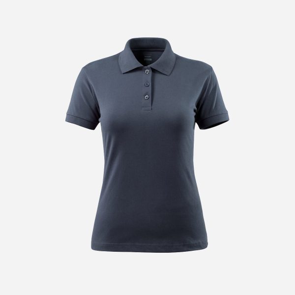 Damen Polo-Shirt Basic Grasse