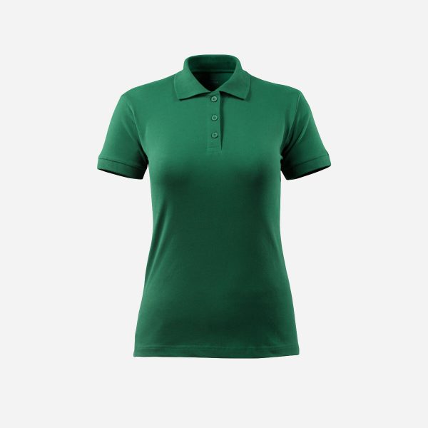 Damen Polo-Shirt Basic Grasse