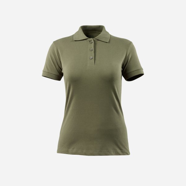 Damen Polo-Shirt Basic Grasse